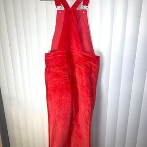 Ladies corduroy Adidas bibs